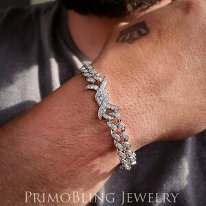 Cuban Link Barbed Wire Bracelet